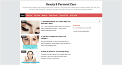 Desktop Screenshot of beautyandpersonalcare.com