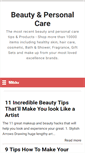 Mobile Screenshot of beautyandpersonalcare.com